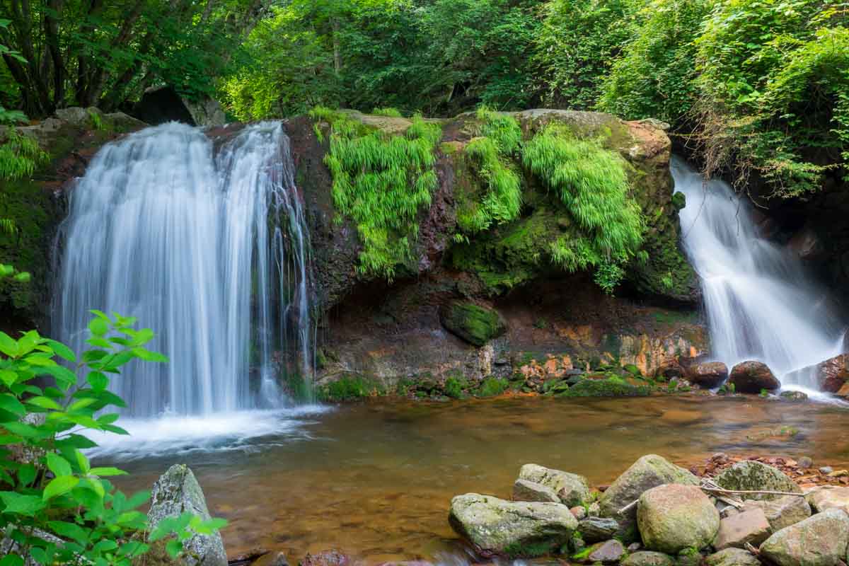 霧降の滝(7月中旬)