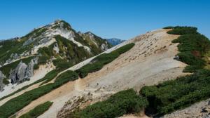 燕山荘から燕岳山頂
